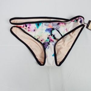 Geo Floral Bikini Bottom